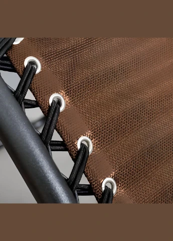 Розкладне крісло шезлонг Zero Gravity Brown (LB-ZGC-A1-BRN) LEOBRO (346530678)
