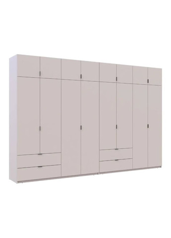 Шафа для одягу Лукас Кашемір 4+4 ДСП 360х50х240 (DRS-011722) Doros (361998825)