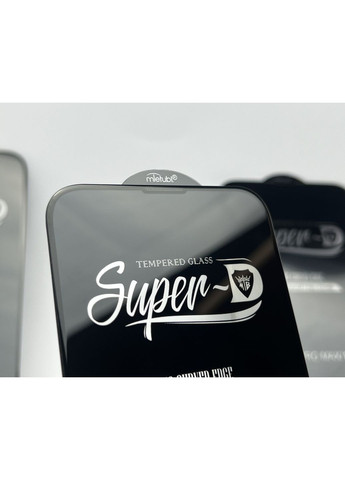 Захисне скло на айфон 13 про Super 5D Antistatic 9H глянцеве для айфон full glue cover No Brand (369137126)