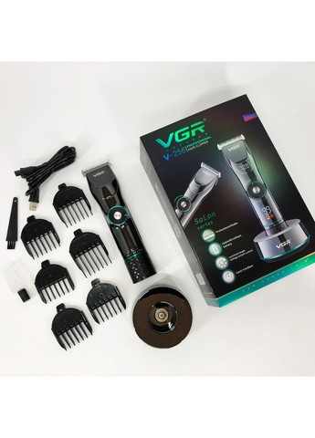 Бритва триммер для бороды V-256, Подстригательная машинка, Моющаяся машинка SM-106 для стрижки VGR (351486338)