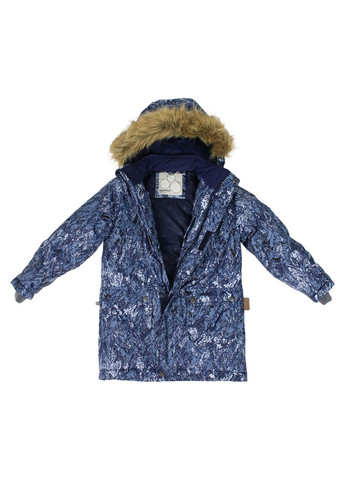 Синяя термокуртка vesper, р.116, синий () Huppa 17480030-73286-116