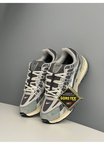 Кроссовки женские и мужские Nike P-6000 Flat Pewter Gore-Tex | Найк Р-6000 серые No Brand серые демисезоны (381948553)
