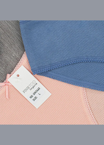 Набір жіночих трусиків у рубчік 6 шт Finetoo Сліп (315922642)