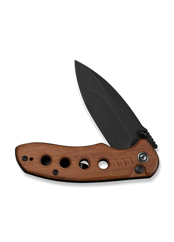 Ніж складаний Triptych Guibourtia Wood C23085B-3, тип замка Button Lock, вага 89.4 г, довжина клинка 75.5 мм Civivi (395596624)