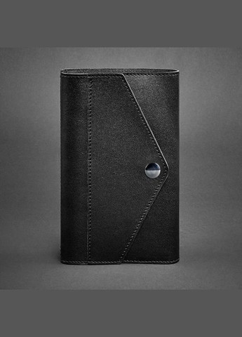 Шкіряний блокнот (Софт-бук) 2.0 чорний (A-026385) BlankNote (328961527)