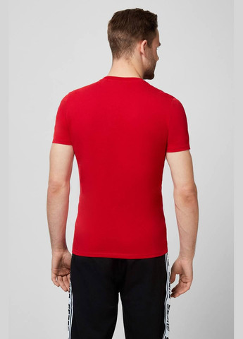 Біла чоловіча футболка біла з вишивкою спереді в стилі guess No Brand