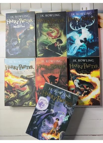 Книга. Harry Potter. комплект из 7 книг на английском языке.(подарочный) джоан роулинг, j. k. rowling No Brand (352780999)