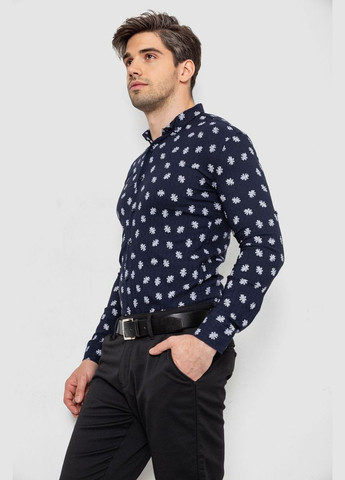 Синяя рубашка Ager