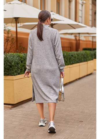 Сіра жіноча сукня ангора No Brand