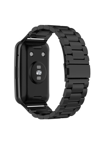 Металлический ремешок для смартчасов Huawei Watch Fit (TIA-B09) - Black Primolux (262296893)