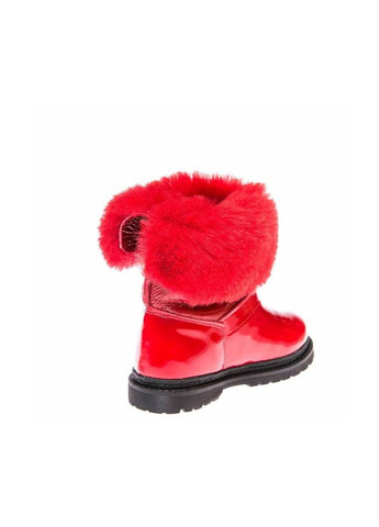 Красные зимние ботинки Panda