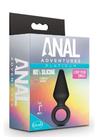 Анальная пробка BLUSH ANAL ADVENTURES PLATINUM-SILICONE-SMALL Dream Toys (331169507)