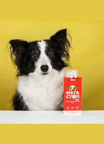 Краплі Мегастоп Ультра для собак 10-25 кг, 4 піпетки по 2,5 мл (інсектоакарицид, антигельмінтик) ProVET (335586959)