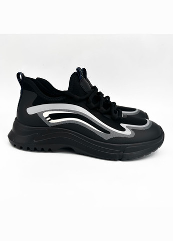 Черные всесезонные кроссовки (р) экокожа 0-1-1-02c-916 Lifexpert