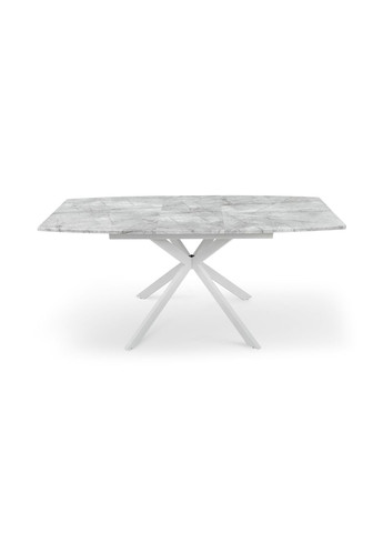 Стіл-трансформер кухонний розкладний RICHARD Білий/Базальт 857481-02 857481 Comfort Line (355467946)