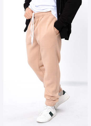 Бежевые спортивные зимние брюки Носи своє