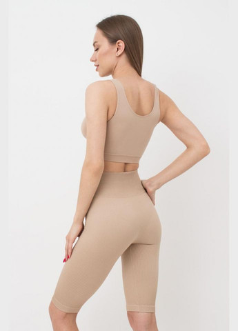 Шорти - велосипедки жіночі безшовні спортивні в рубчик Giulia TRACKS RIB (296470307)