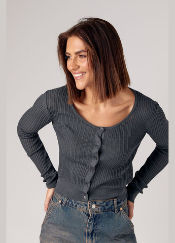 Жіночий ажурний кардиган на ґудзиках Lurex (297327535)