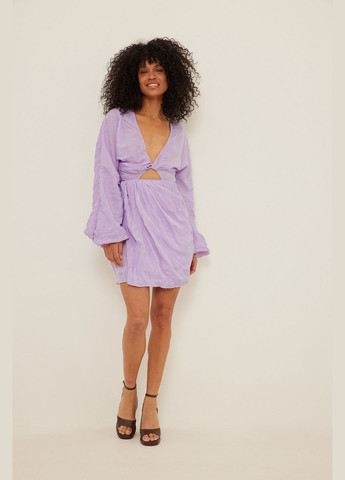 Светло-фиолетовое платье демисезон,светло-фиолетовый, NA-KD
