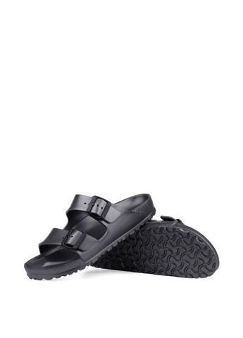 Черные женские шлепанцы 1001498 черный резина Birkenstock