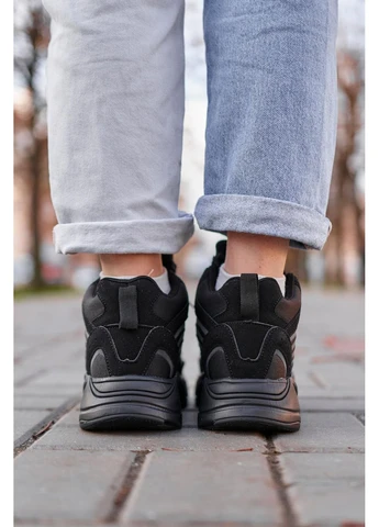 КРОССОВКИ ЖЕНСКИЕ ADIDAS YEEZY BOOST 700 V2 WINTER BLACK АДИДАС ИЗИ БУСТ No Brand чёрные зима (369391677)