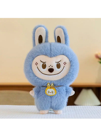 Большая плюшевая игрушка обнимашка подушка Лабубу для детей девочек мальчиков от 3 лет 45 см (481974-Prob) Серая Unbranded (369239149)