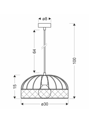 Люстра Levi (31-78469) Candellux (361313306)