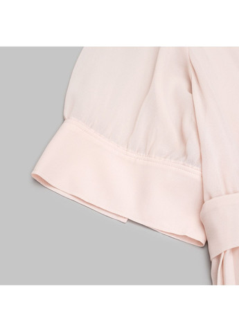 Пудрова кежуал плаття, сукня H&M однотонна