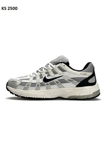 Серые летние кроссовки nike p-6000 gray найк п-6000 No Brand