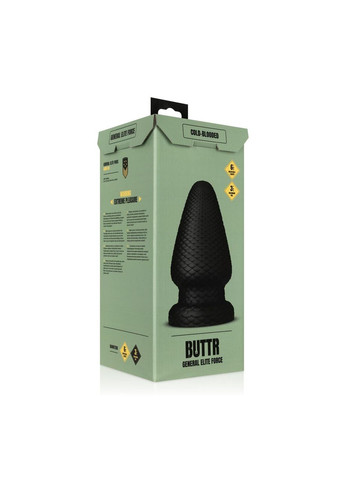 Анальная пробка BUTTR - Cold Blooded Scaled Butt Plug No Brand (366876860)
