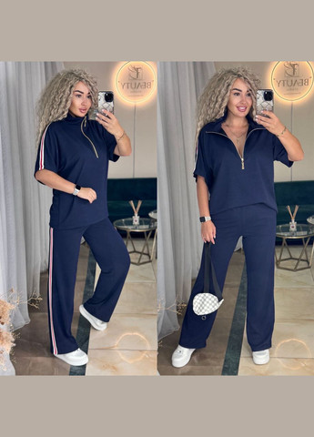 Костюм двонитка Туреччина,штани та футболка з лампасами Україна (347617535)