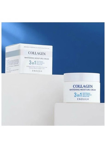 ENOUGH Увлажняющий крем с коллагеном Collagen Whitening Moisture Cream 50 ml — Крем, Южная Корея (358499677)