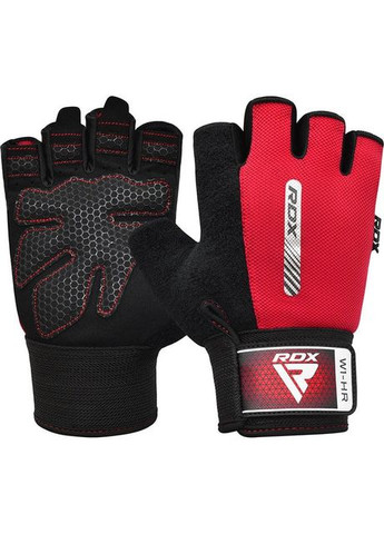 Рукавички для фітнесу W1 HALF RED (A-018111) RDX (317755945)