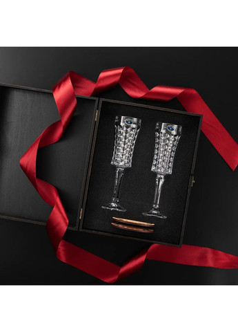 Набір для шампанського та костеру. 2 шт бокалі Diamond 120 мл Bohemia (364550538)