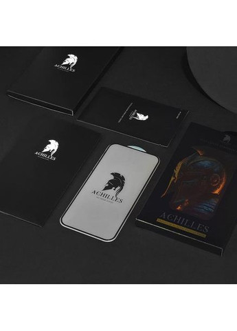Защитное стекло Achilles для iPhone 14 Pro Max (Black) Proove (369511388)