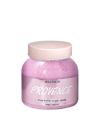 Сахарный скраб для тела Provence с маслом ши и перлитом Hollyskin (322503513)