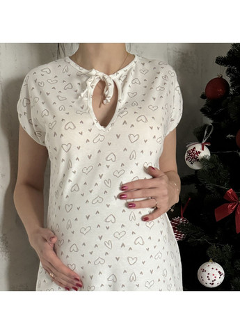 Ночная рубашка для беременных и кормления «Капля» No Brand (373431423)