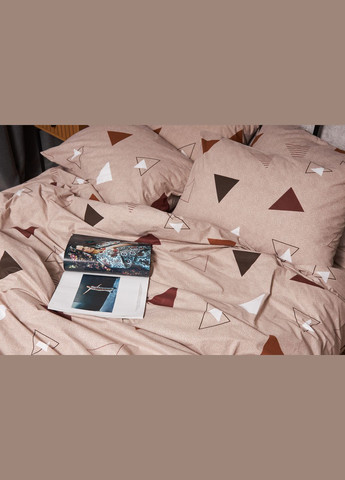 Комплект постельного белья Бязь Gold Люкс «» двуспальный 175х210 наволочки 2х50х70 (MS-820005536) Moon&Star Delta (296909690)