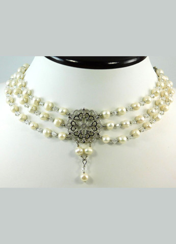 Эксклюзивное ожерелье "Царица" Жемчуг Fursa fashion (322313826)