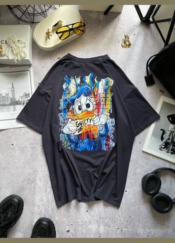 Крутезная стильная Футболка oversize «Donald Duck» No Brand - (331868238)