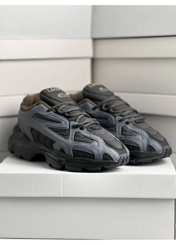 Темно-серые кроссовки grey black No Brand L003 2K24 PRM