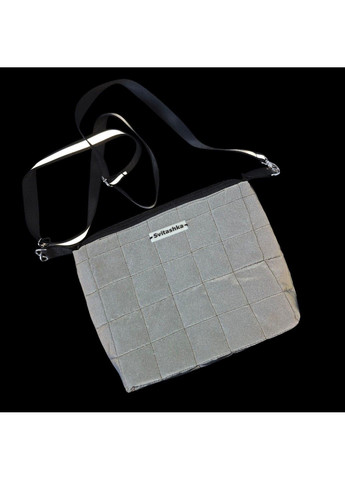 Стьобана компактна сумка крос-боді Svitashka чорна — світловідбиваюча, водонепроникна, жіноча, український бренд No Brand (352499909)