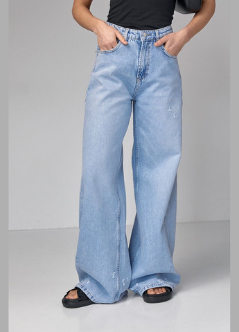 Жіночі джинси wide leg Lurex - (280900127)