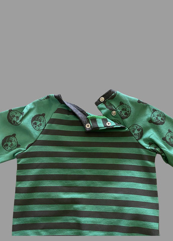 Зелений демісезонний костюм для мальчика зелений брючний Caramell