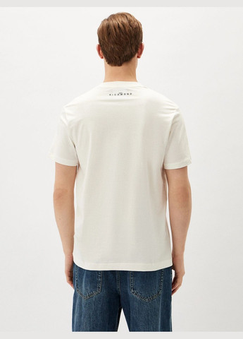 Молочная футболка John Richmond