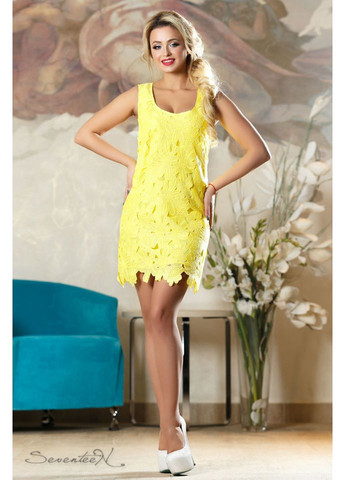 Желтое платье 792.3547 Seventeen
