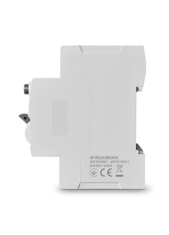 Пристрій захисного відключення (ПЗВ) RESIST А 2п 30мА 10кА 25А (VF-RS10-DR2А25) Videx (282313041)