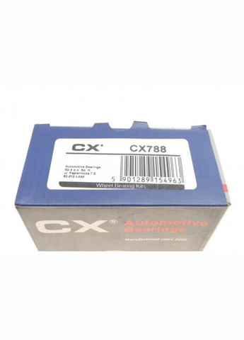 Подшипник ступицы (задней) Renault Master 98 CX788 RU63 CX (339638349)