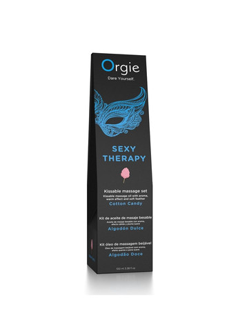 Набор: съедобное массажное масло перо "сахарная вата" Бренд: Orgie (347289886)