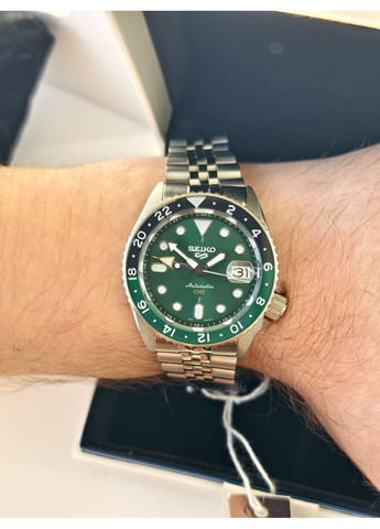 Часы 5 SPORTS GMT SSK035K1 Seiko SSK035 (367580918)